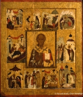 Nicholas, St., with 10 scenes from his life 