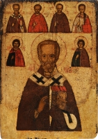 Святитель Николай Чудотворец с избранными святыми
