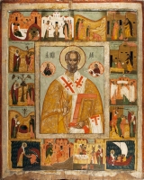 Святой Николай, с житием 