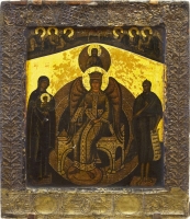 Sophia, the Wisdom of God, with selected saints