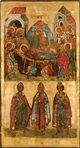 Успение Богоматери и святые князья Владимир, Борис и Глеб