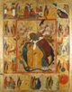 Elijah the Prophet in the wilderness, with scenes from his life 